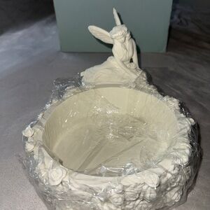 PartyLite Cream Fairy Candle Holder